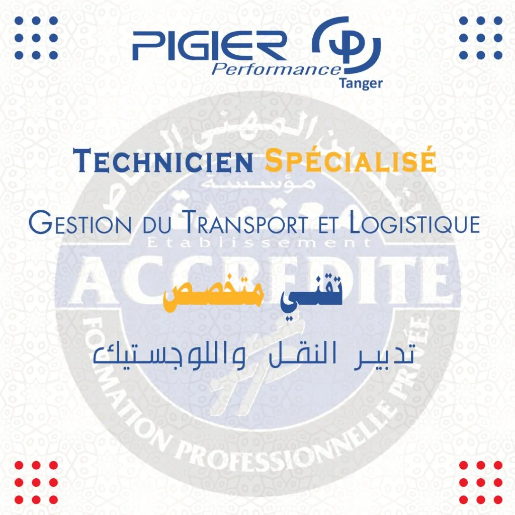 Technicien spécialisé en Gestion du Transport et Logistique