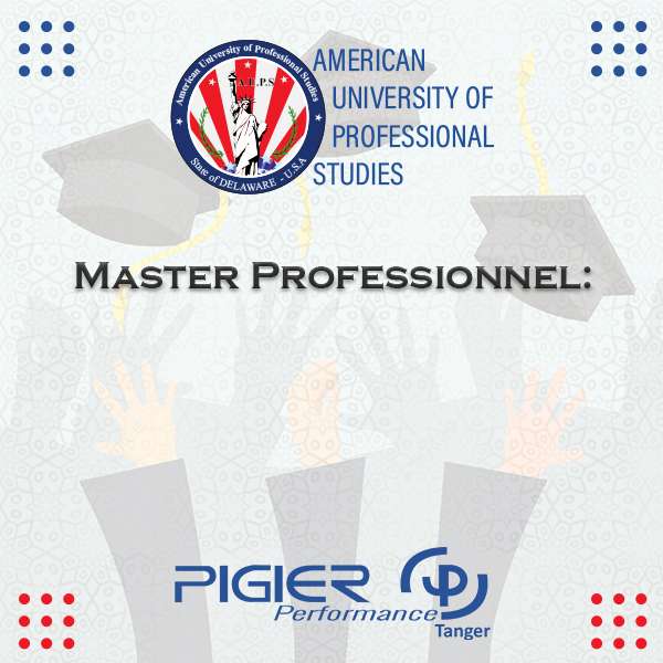 École Pigier Tanger: Masters Professionnels Privés