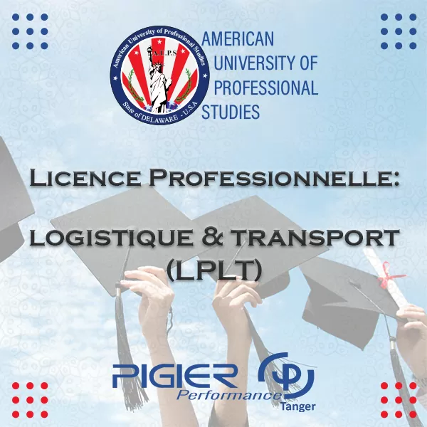 Licence professionnelle Logistique et Transport (LPLT)